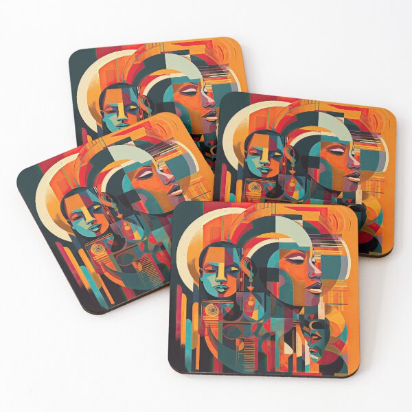 Item preview, African Style Bauhaus Design designed and sold by ArtificialGenes.