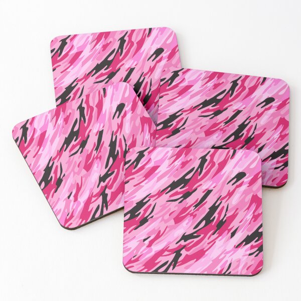 Item preview, Pink Tiger Stripe Camouflage Pattern designed and sold by camostore23.