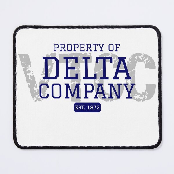 Item preview, Property of D Company Logo - Blue/Grey designed and sold by DataTrax.