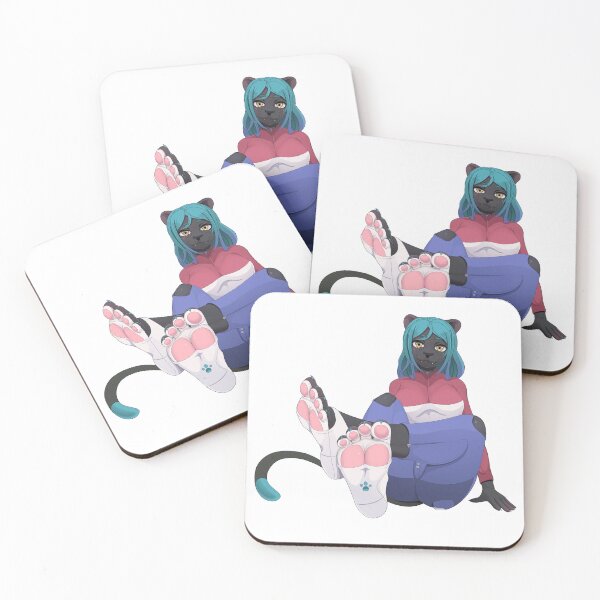 Item preview, Cat Girl Showing Feet designed and sold by Scores of Soles.