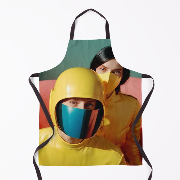 Item preview, Two Yellow-Suited and Masked Space Girls designed and sold by KALEIDOSCOPE UK.