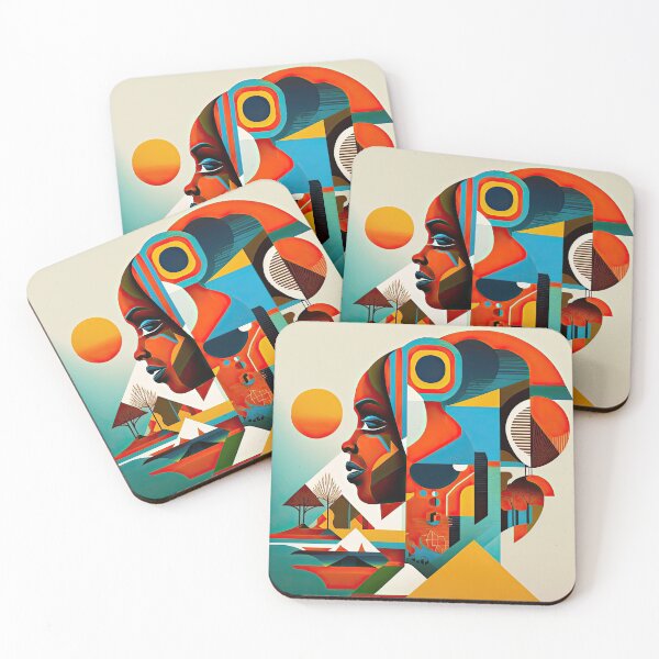 Item preview, African Style Bauhaus Design designed and sold by ArtificialGenes.
