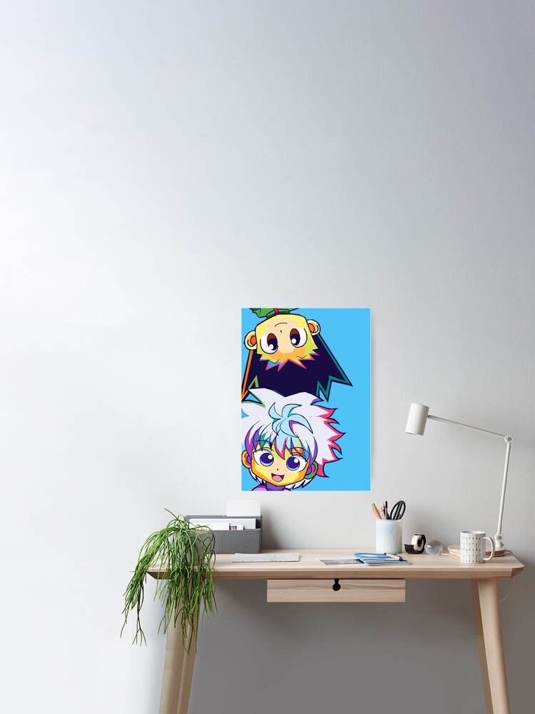 Cute Gon And Killua Pop Art Poster for Sale by ZeetArt