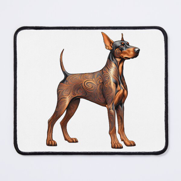 Item preview, Natural Ear Doberman Art designed and sold by NaaEfdPublisher.