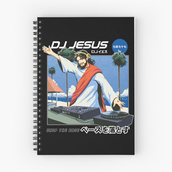 Item preview, DJ Jesus - Christian Manga designed and sold by ChristlikeMerch.