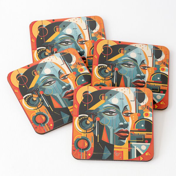 Item preview, African Style Bauhaus Design designed and sold by ArtificialGenes.