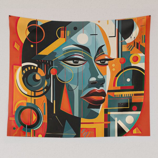 Item preview, African Style Bauhaus Design designed and sold by ArtificialGenes.