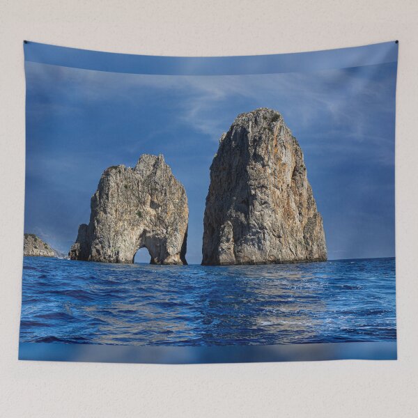 Item preview, Faraglione di Mezzo and Faraglione di Fuori, Capri designed and sold by Kathy Weaver.