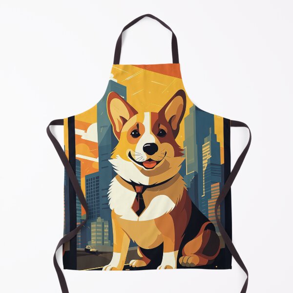 Item preview, Corgi in a tie designed and sold by Inky-Spiration.