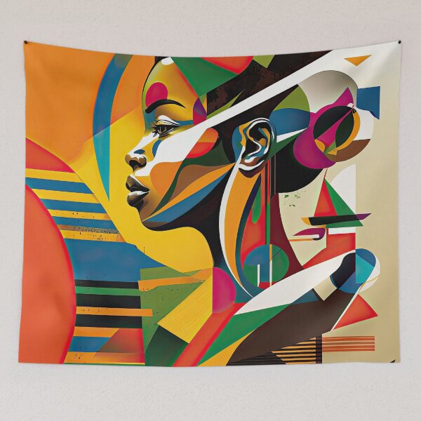 Item preview, African Style Bauhaus Design designed and sold by ArtificialGenes.