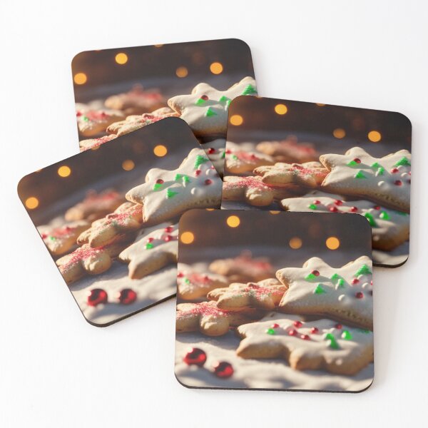Item preview, Christmas cookies with a beautiful background designed and sold by Robinson-Icious.
