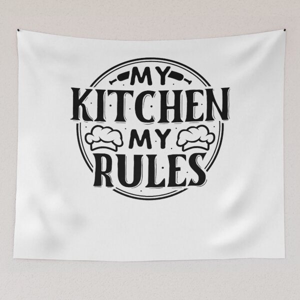 Item preview, My kitchen my rules Classic designed and sold by farovaaheto8.