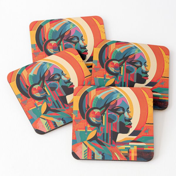 Item preview, African Style Bauhaus Design designed and sold by ArtificialGenes.