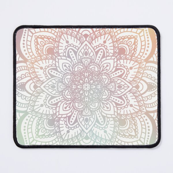 Item preview, Pastel Rainbow Flower Pattern designed and sold by MiNMiNt-art.