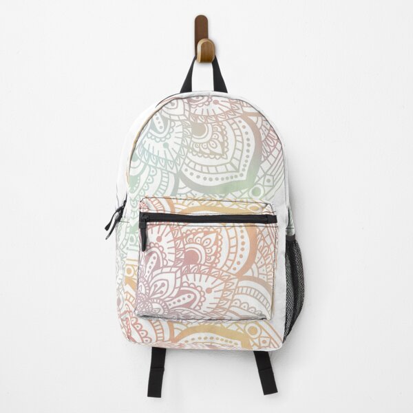 Item preview, Pastel Rainbow Flower Pattern designed and sold by MiNMiNt-art.