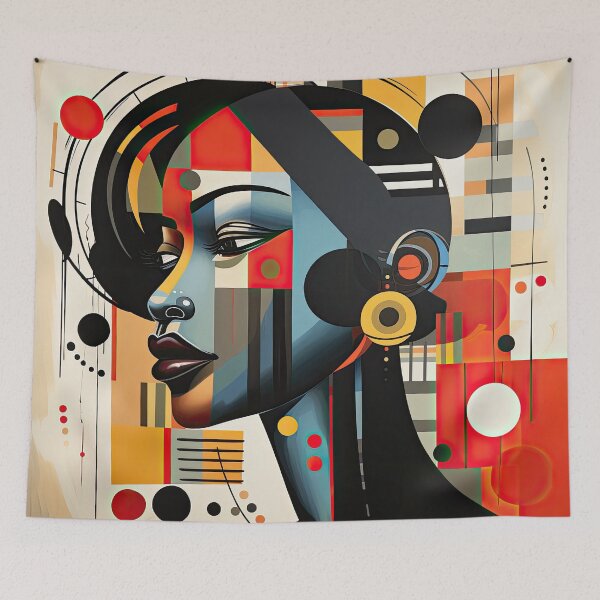 Item preview, African Style Bauhaus Design designed and sold by ArtificialGenes.