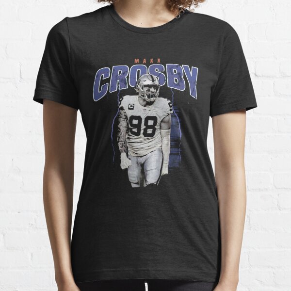 : Max Crosby Las Vegas Football T-Shirt Cotton Jersey