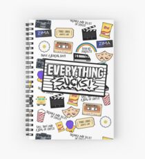 Everything Sucks Logo Spiral Notebook