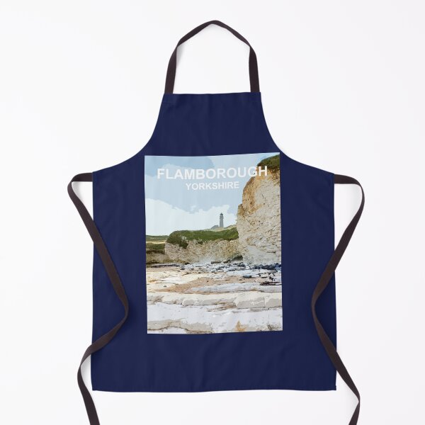 Item preview, Flamborough Yorkshire Travel location poster designed and sold by BarbaraGlebska.