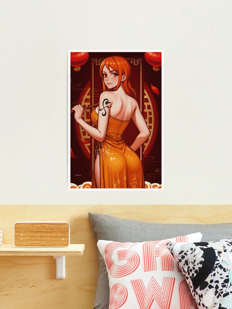 One Piece Nami Wanted Wall Scroll