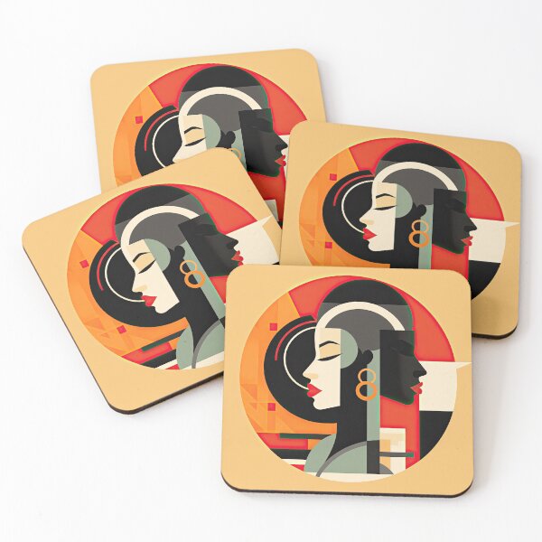 Item preview, African Style Bauhaus Design designed and sold by ArtificialGenes.