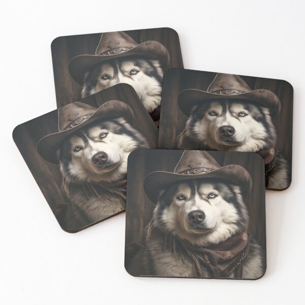 Item preview, Cowboy Dog - Alaskan Malamute designed and sold by Merchgard.
