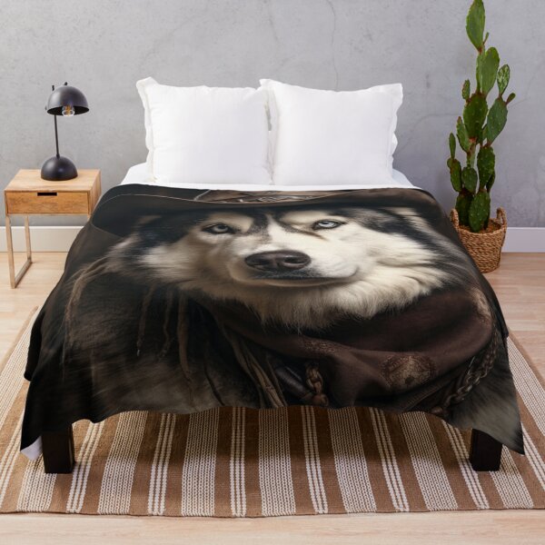 Item preview, Cowboy Dog - Alaskan Malamute designed and sold by Merchgard.