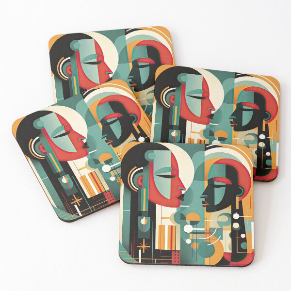 Item preview, African Style Bauhaus Design designed and sold by ArtificialGenes.
