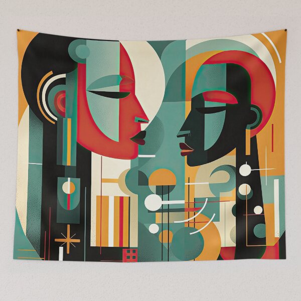Item preview, African Style Bauhaus Design designed and sold by ArtificialGenes.