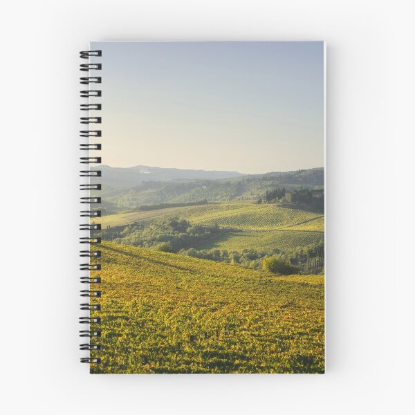 Item preview, Panzano in Chianti vineyards landscape at sunset. Tuscany, Italy designed and sold by Stefano Orazzini.