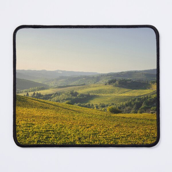 Item preview, Panzano in Chianti vineyards landscape at sunset. Tuscany, Italy designed and sold by Stefano Orazzini.