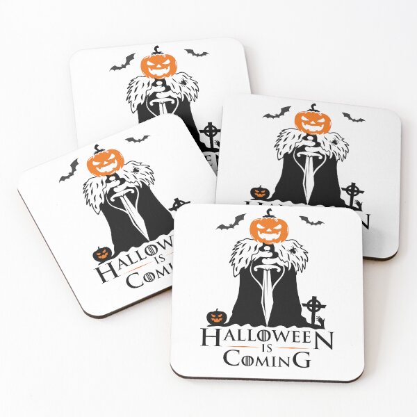 Item preview, Halloween is Coming - Jon Snow Pumpkin Head Halloween Design designed and sold by Danelluza.