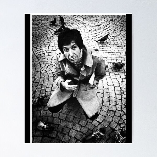 Item preview, Leonard Cohen           (10) designed and sold by KarsenJoeyArtS.