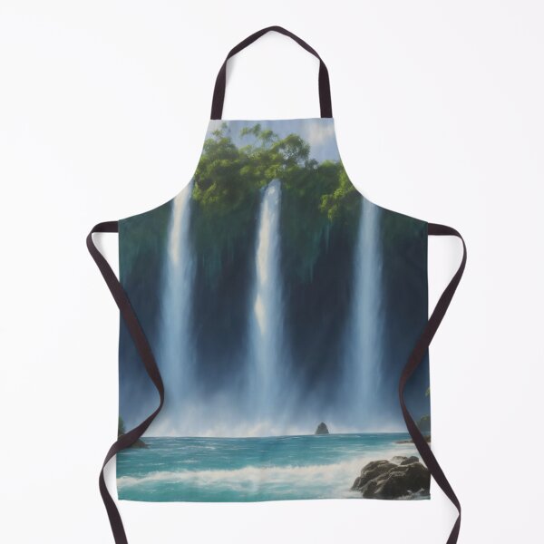 Item preview, Waterfall in tropical paradise designed and sold by Robinson-Icious.