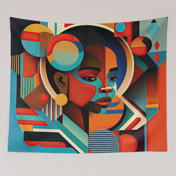Item preview, African Style Bauhaus Design designed and sold by ArtificialGenes.