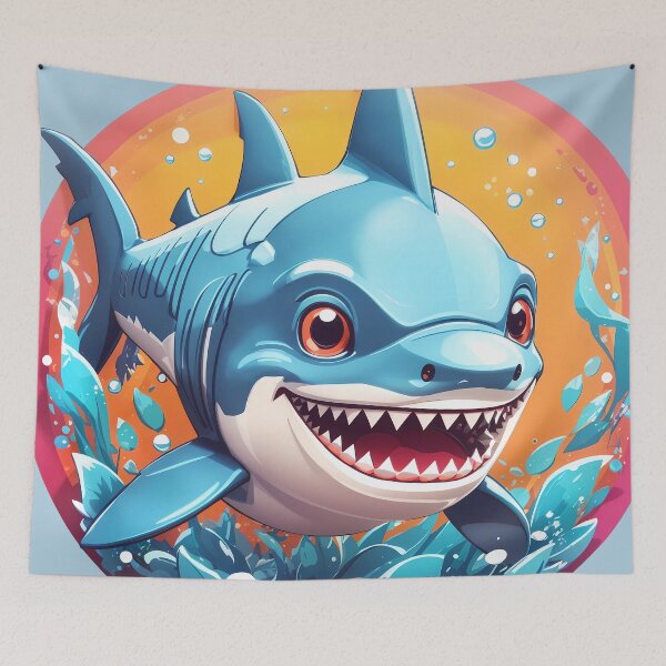 Item preview, Laughing shark designed and sold by biiid.