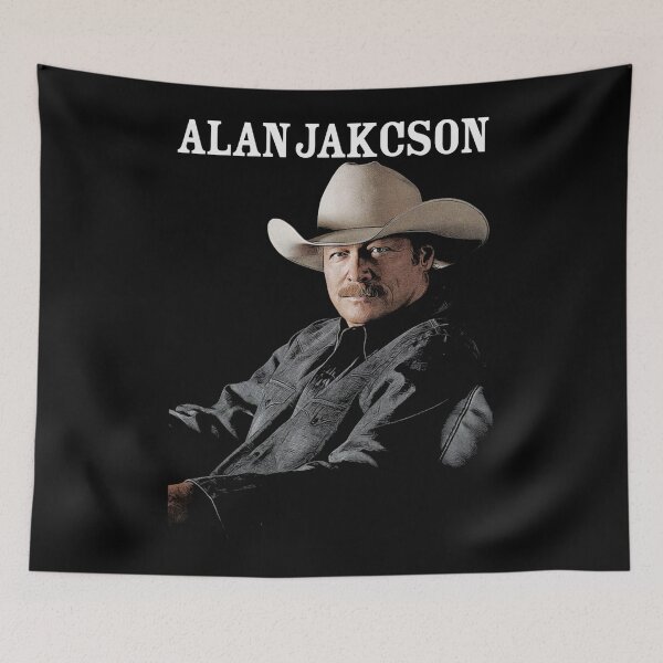 Item preview, Alan Jackson Retro Hotter Than A Hoochie Coochie designed and sold by CandyAyannaA.