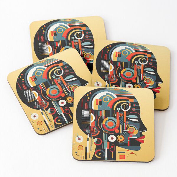 Item preview, African Style Bauhaus Design designed and sold by ArtificialGenes.