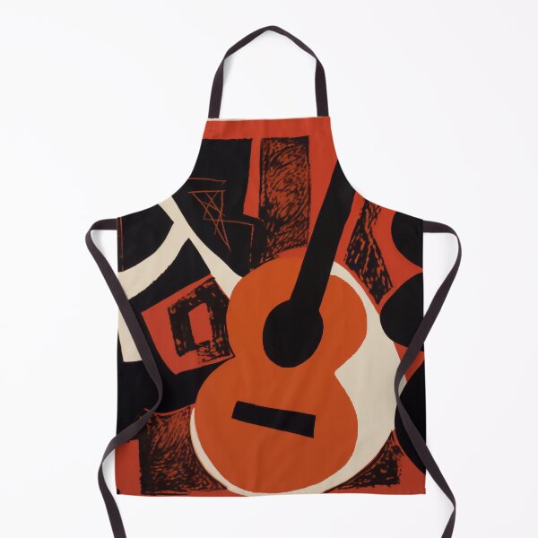 Item preview, Jazz Guitar, abstract art inspired by Matisse, Picasso designed and sold by sillynonsense.