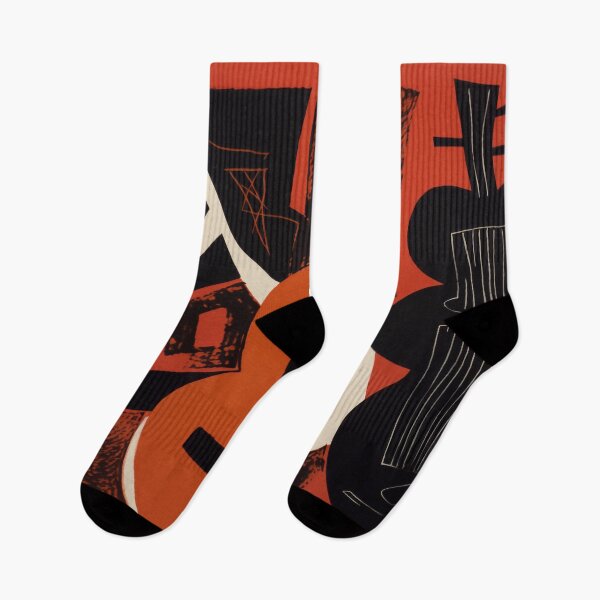 Item preview, Jazz Guitar, abstract art inspired by Matisse, Picasso designed and sold by sillynonsense.