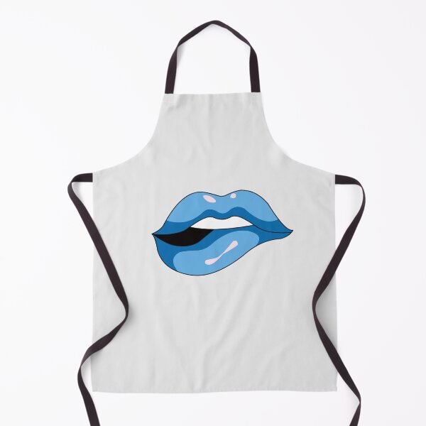 Item preview, sexy mouth blue lipstick designed and sold by ZiphGames.