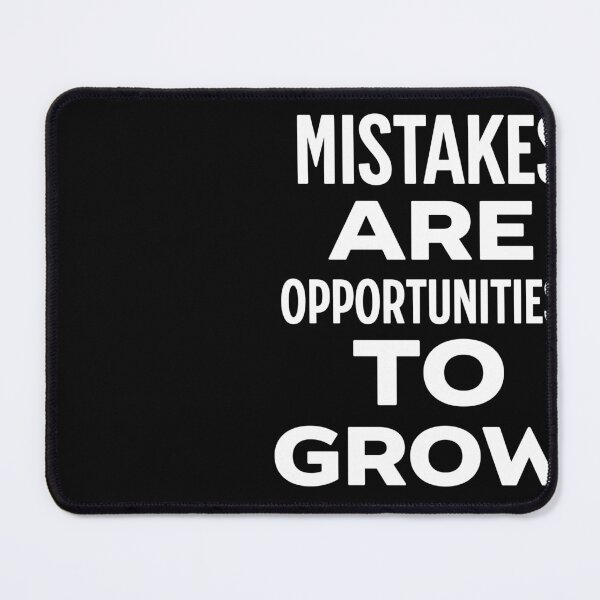 Item preview, Mistakes Are Opportunities To Grow designed and sold by Growthmind7.