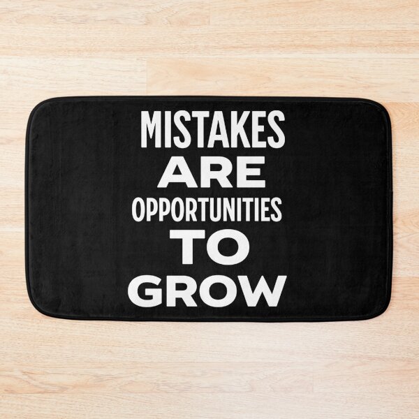 Item preview, Mistakes Are Opportunities To Grow designed and sold by Growthmind7.
