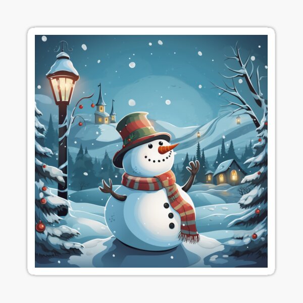 Item preview, Holiday Snowman designed and sold by RTFaulkner.