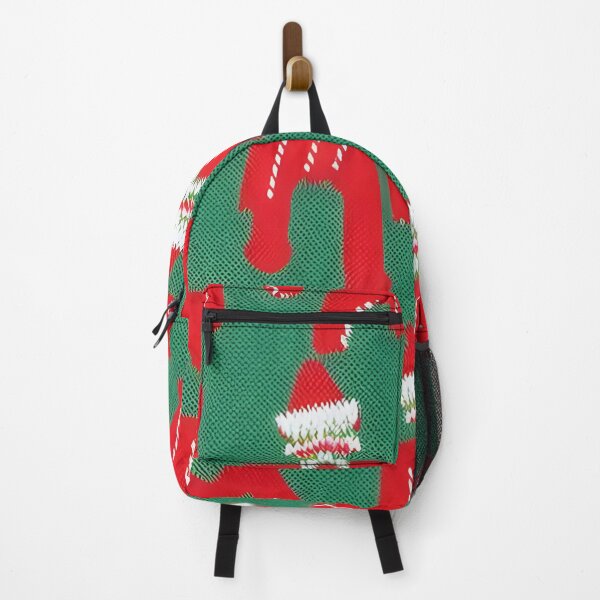 Item preview, Futuristic Festive: Ugly Red Santa Claus Candy Cane Pattern designed and sold by stine1.