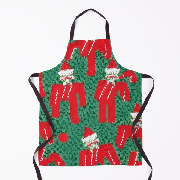 Item preview, Futuristic Festive: Ugly Red Santa Claus Candy Cane Pattern designed and sold by stine1.