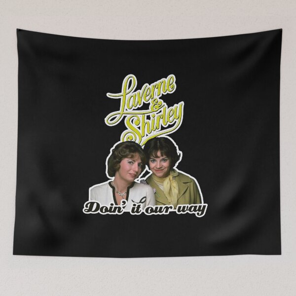 Item preview, Doin it our way - Yellow Laverne & Shirley 70s Retro Tribute Classic designed and sold by HappyFrothy.