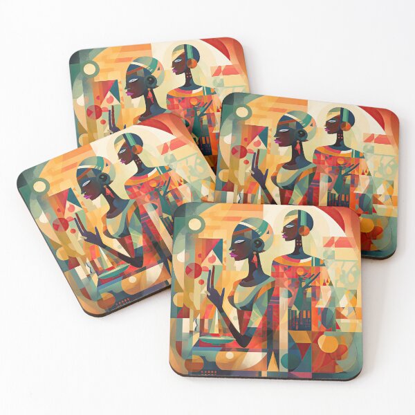 Item preview, African Style Bauhaus Design designed and sold by ArtificialGenes.