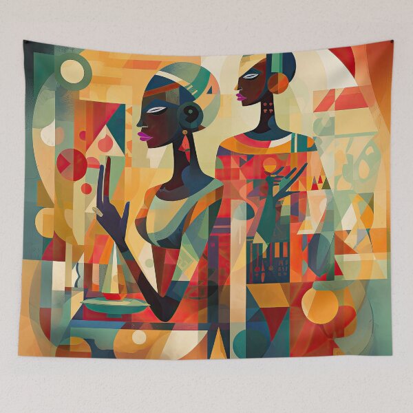 Item preview, African Style Bauhaus Design designed and sold by ArtificialGenes.