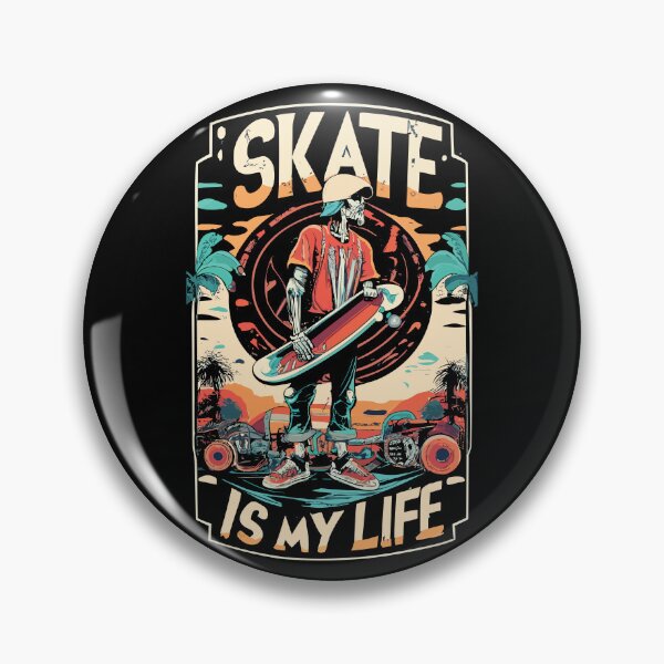 Item preview, Skate Is My Life Skeleton Style  designed and sold by limos.